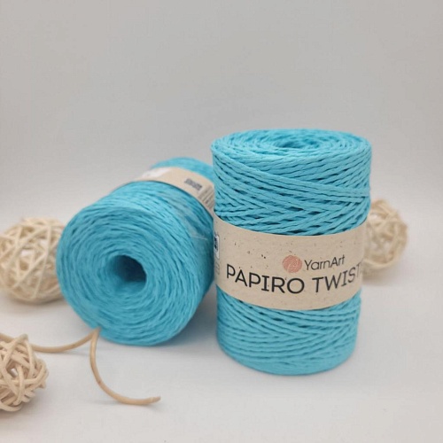 Пряжа Рафия крученая Papiro Twisted