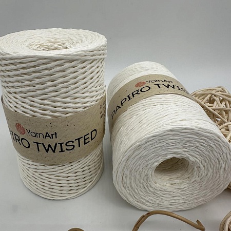 Пряжа Рафия крученая Papiro Twisted