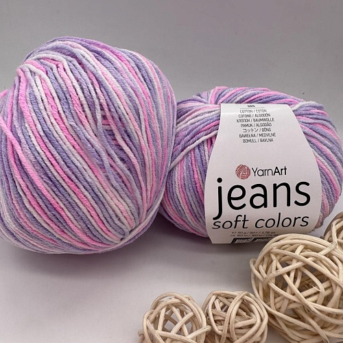 Пряжа Jeans soft colors