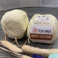 Пряжа Yarnart Baby Cotton