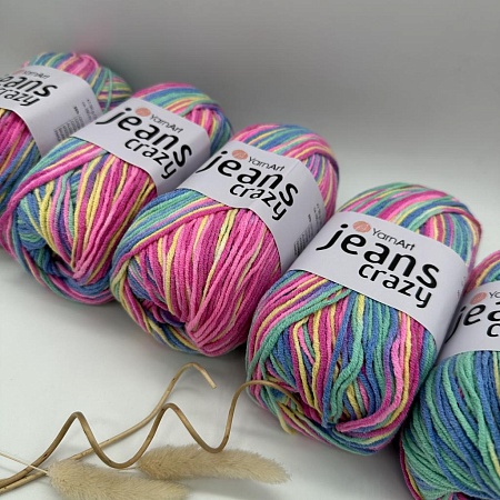 Пряжа Jeans Crazy