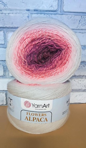 Пряжа Flowers Alpaca