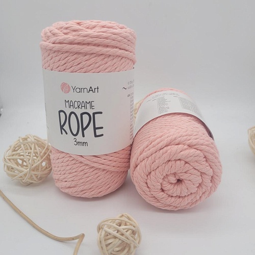 Пряжа YarnArt Macrame ROPE 3mm