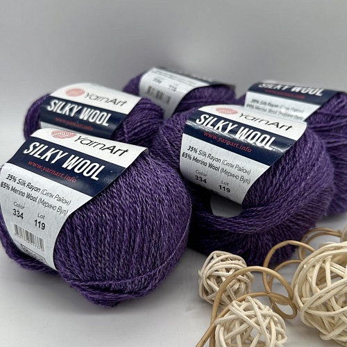 Пряжа Silky Wool
